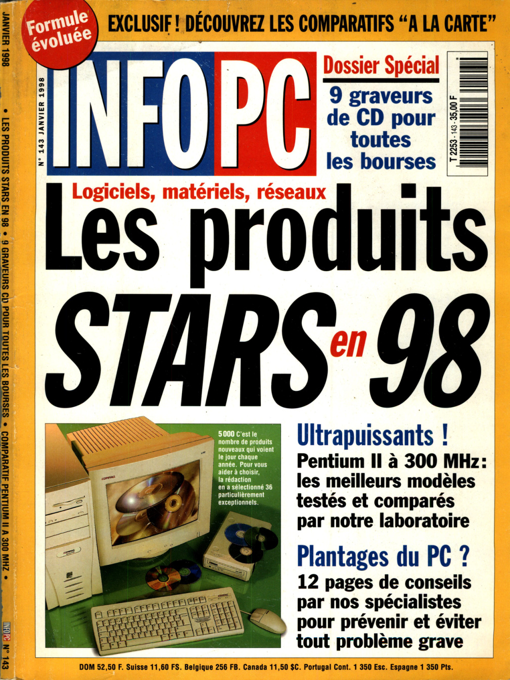 Première page de infopc numero143