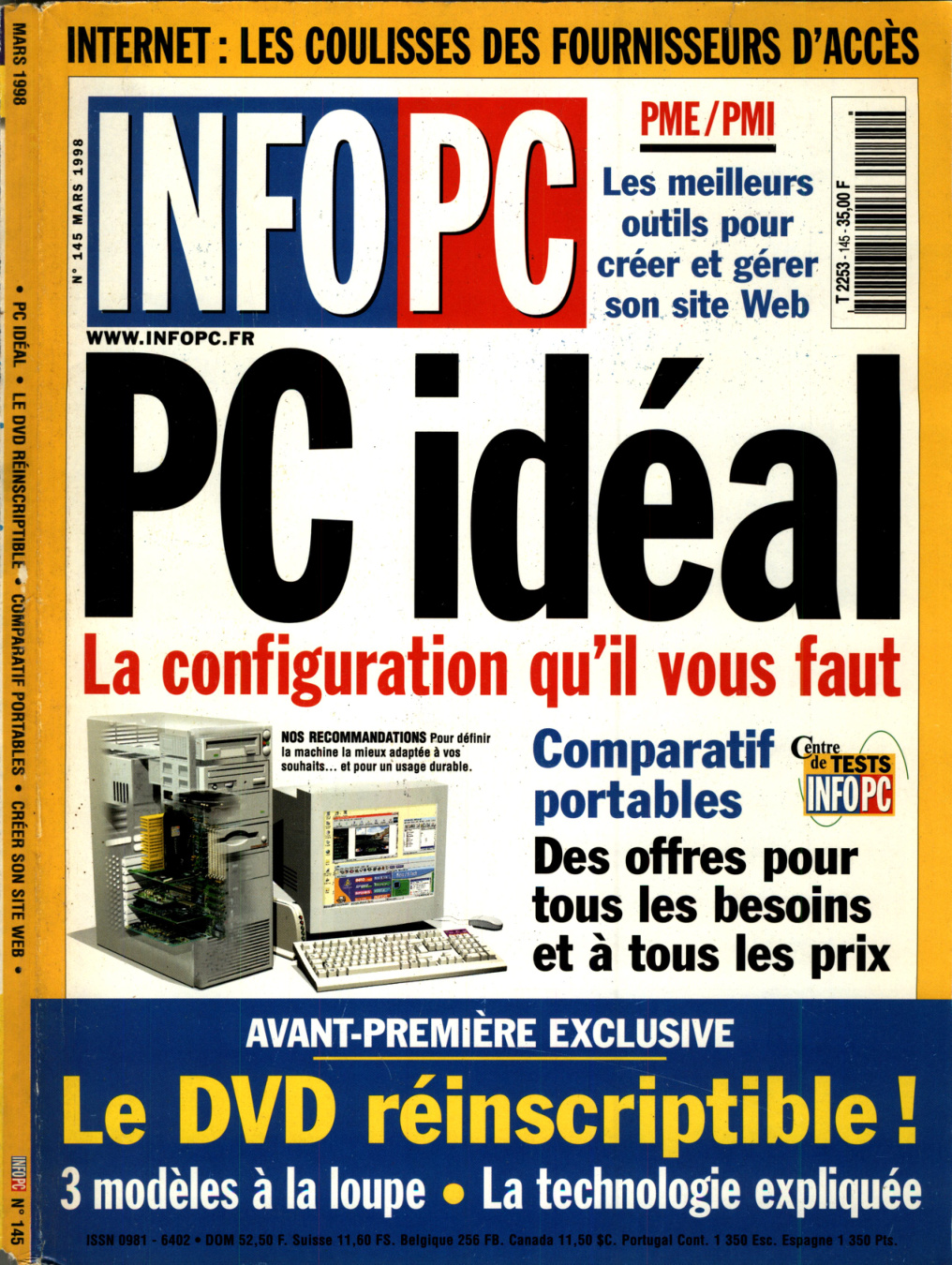 Première page de infopc numero145