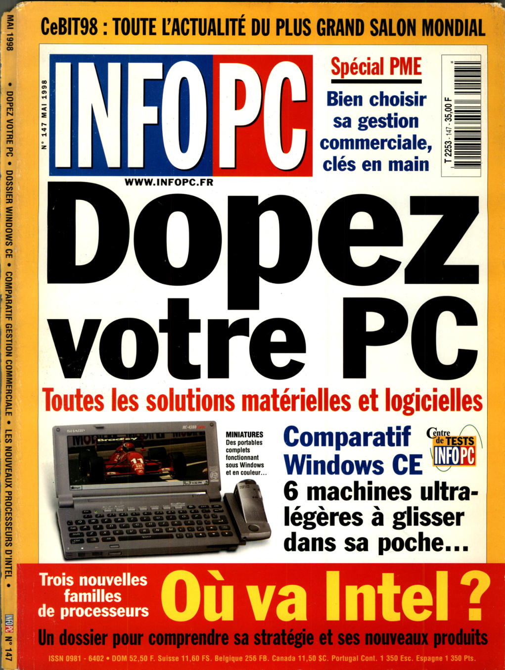 Première page de infopc numero147