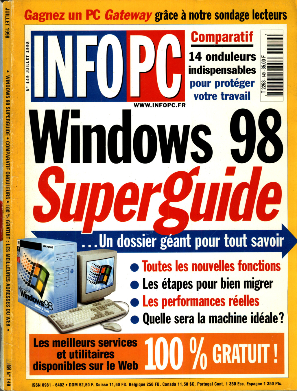 Première page de infopc numero149