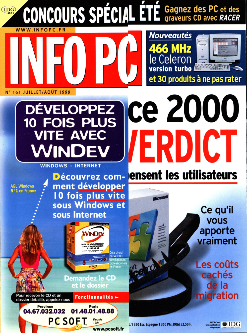 Première page de infopc numero161