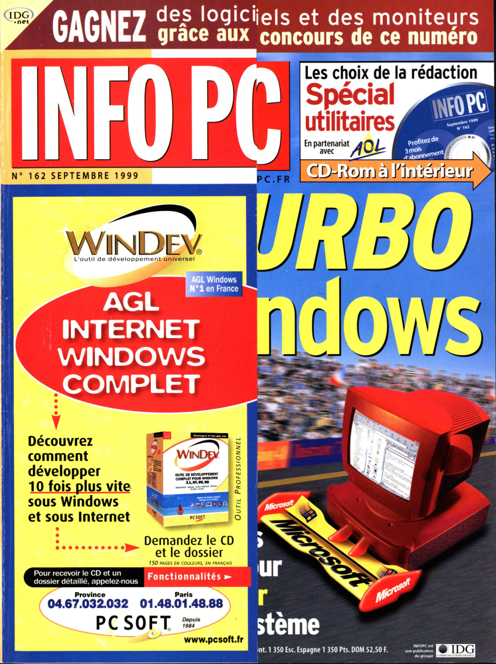 Première page de infopc numero162
