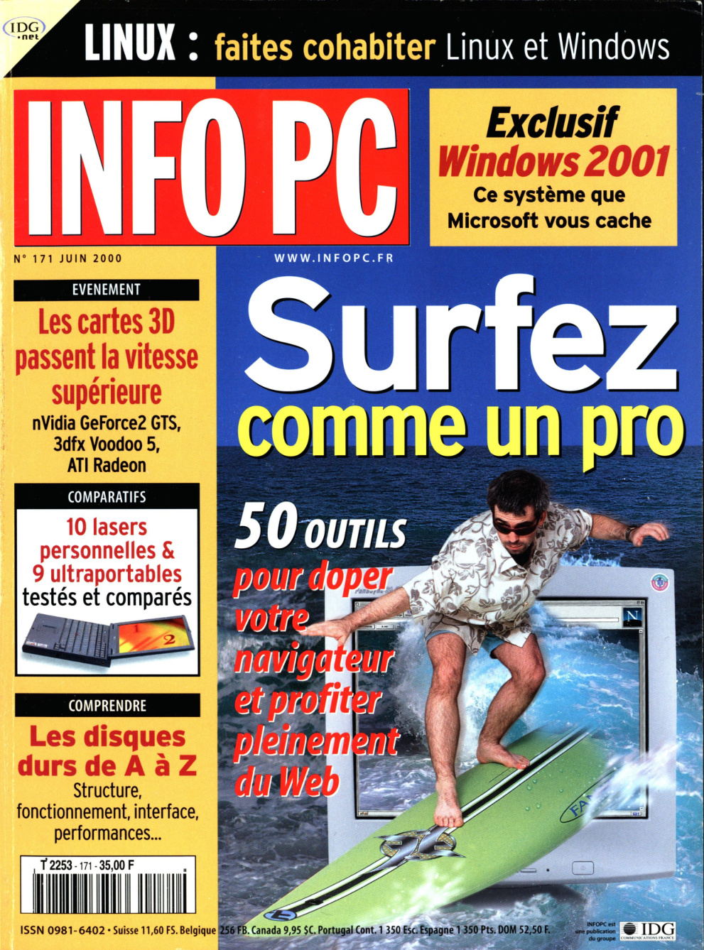 Première page de infopc numero171