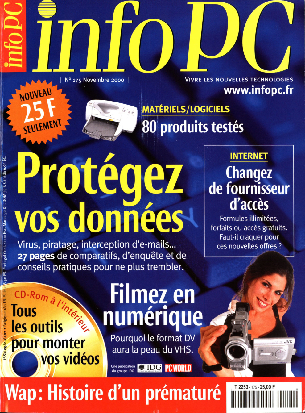 Première page de infopc numero175