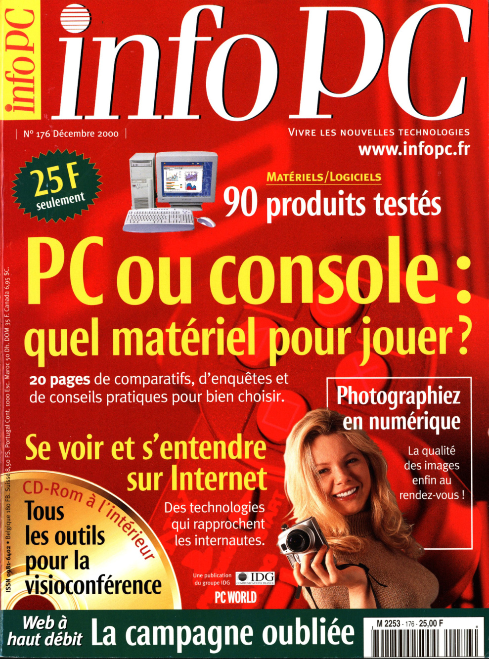 Première page de infopc numero176
