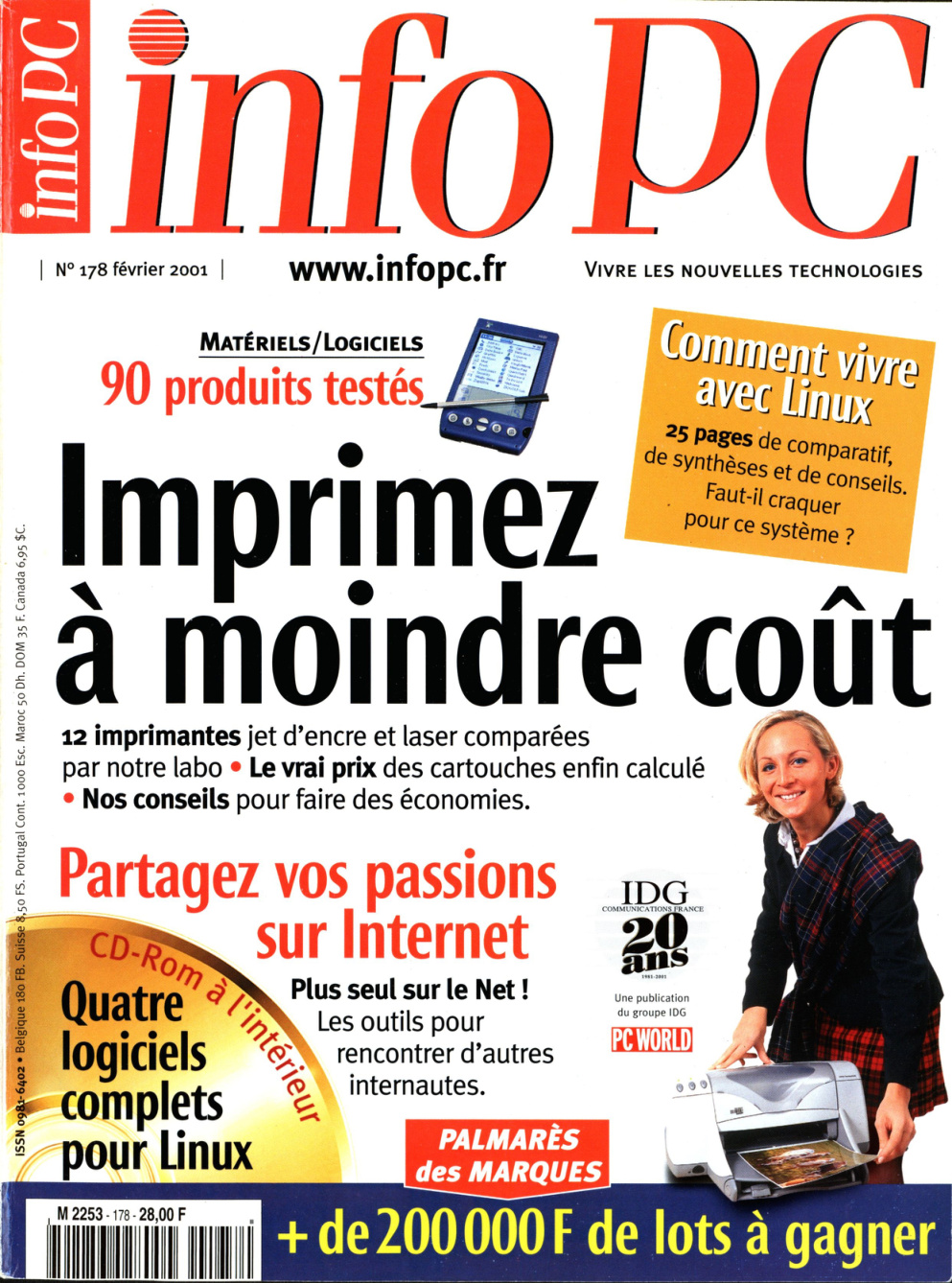 Première page de infopc numero178