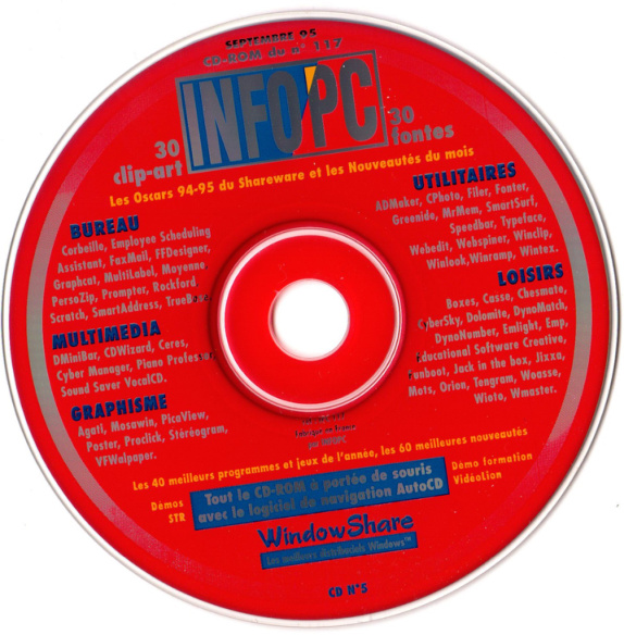 Première page de infopc numerocd117