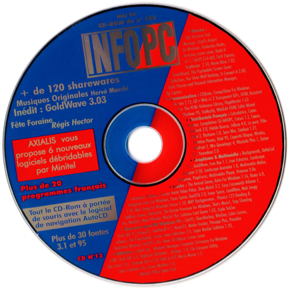 Première page de infopc numerocd125