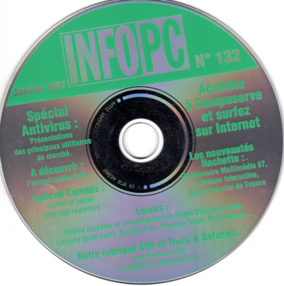 Première page de infopc numerocd132