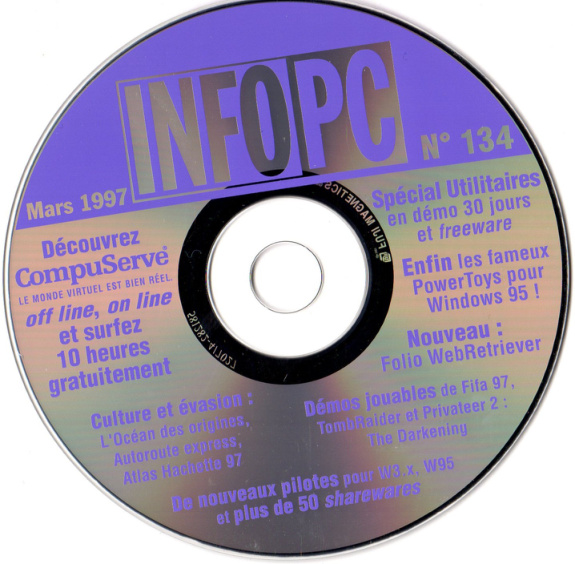 Première page de infopc numerocd134