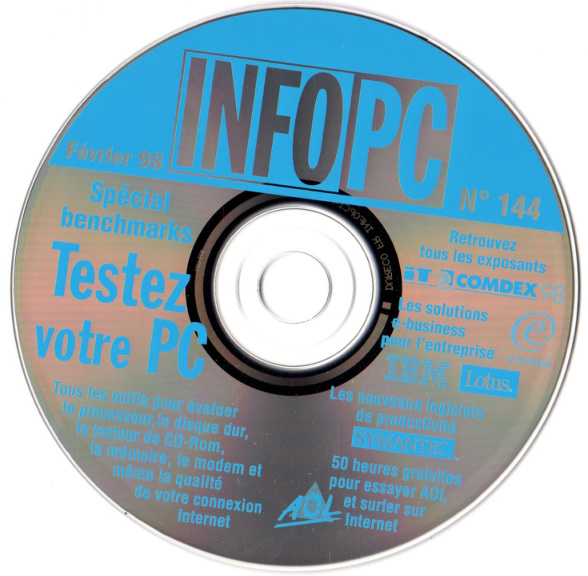 Première page de infopc numerocd144