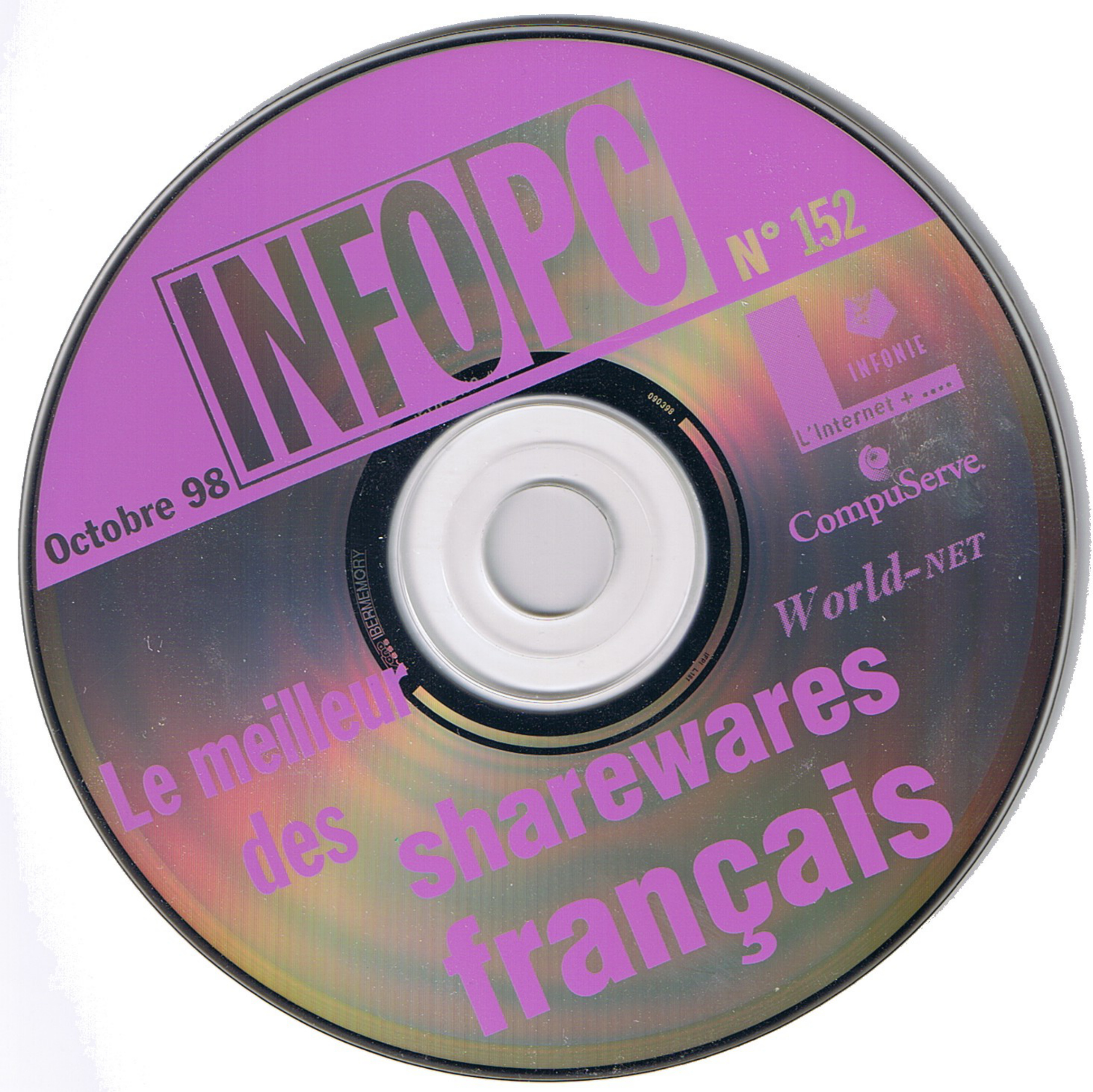 Première page de infopc numerocd152