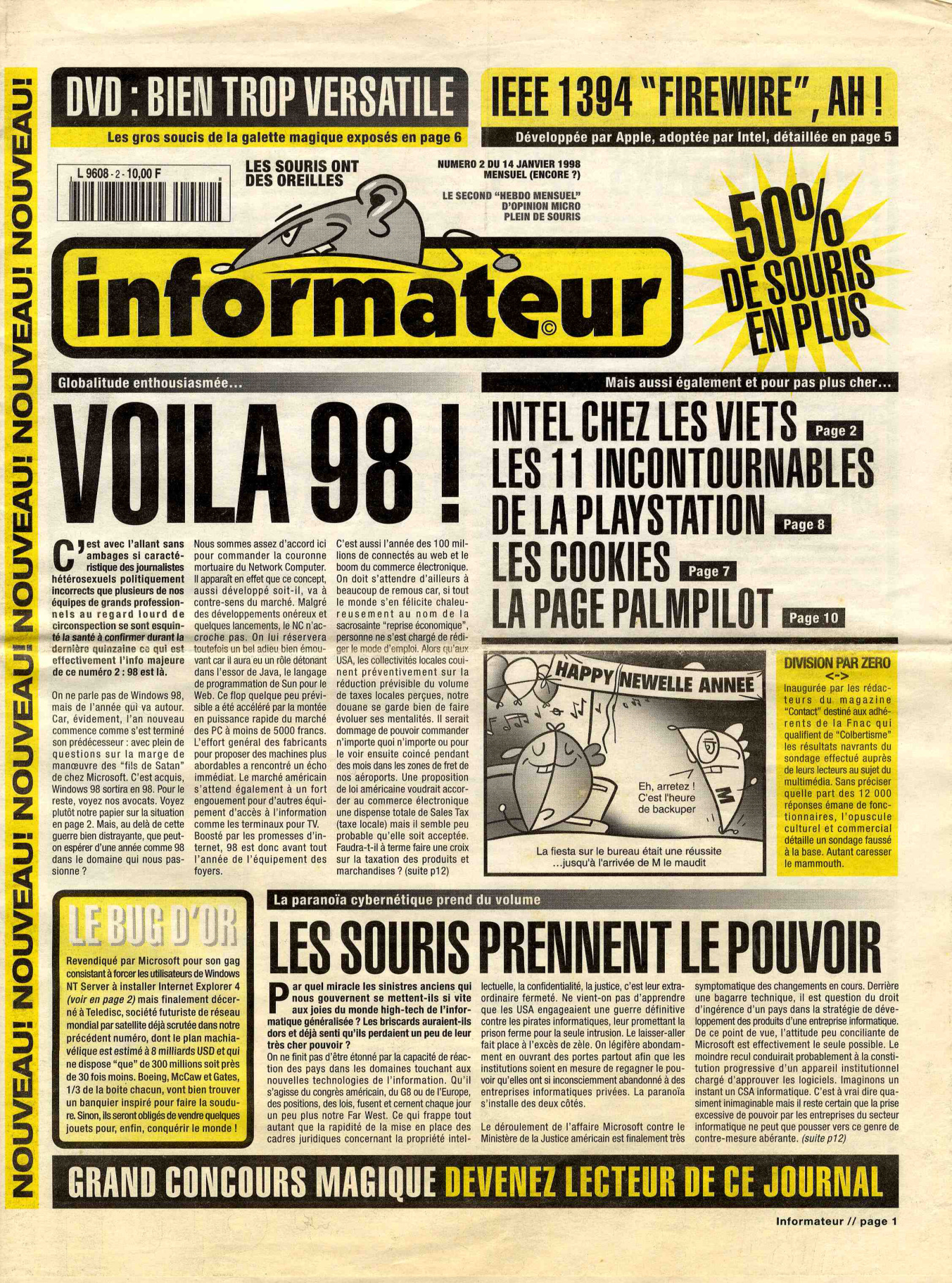 Première page de informateur numero02