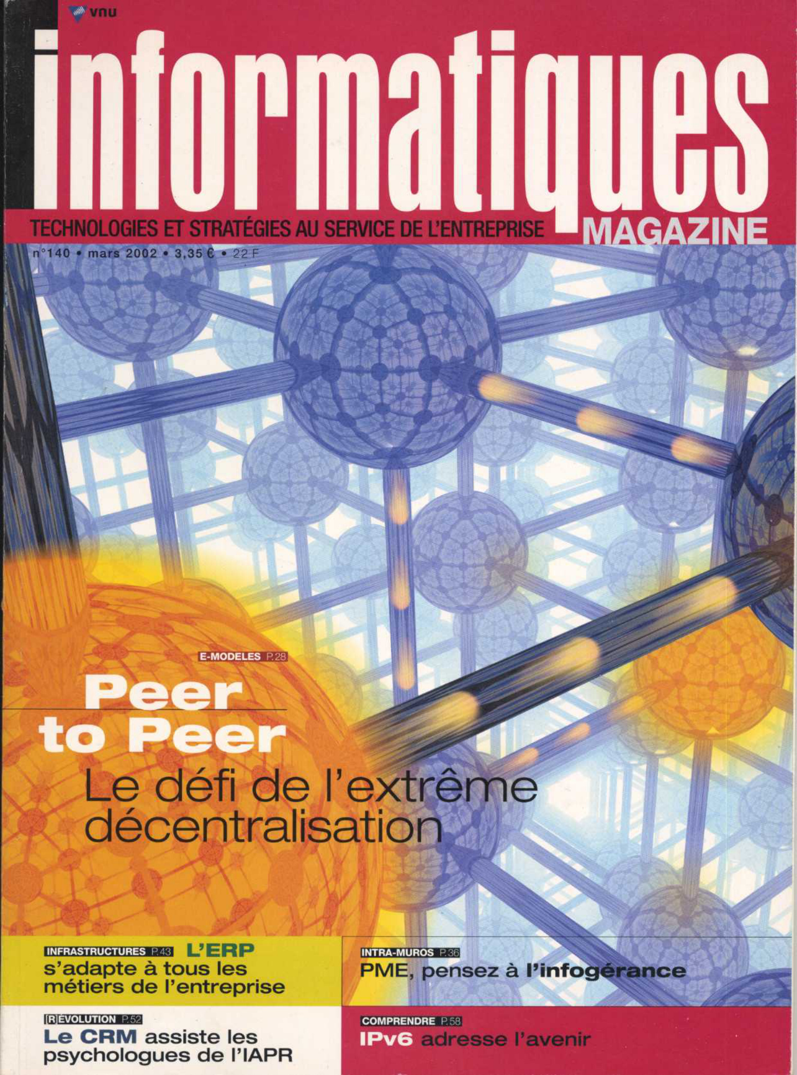 Première page de informatiquesmagazine numero140