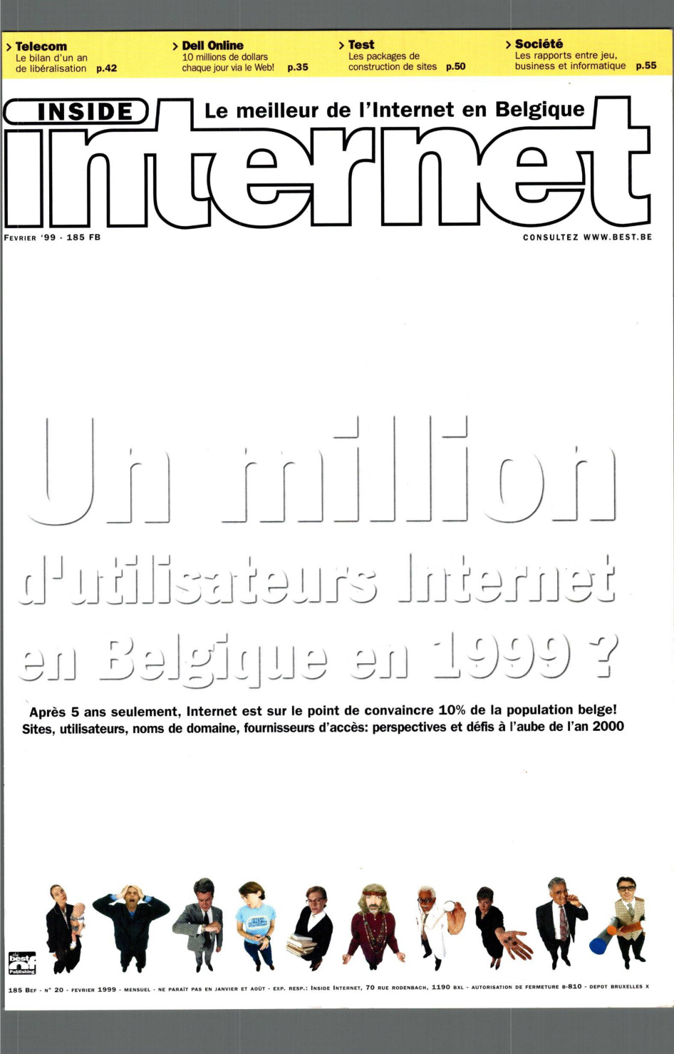 Première page de insideinternet numero20