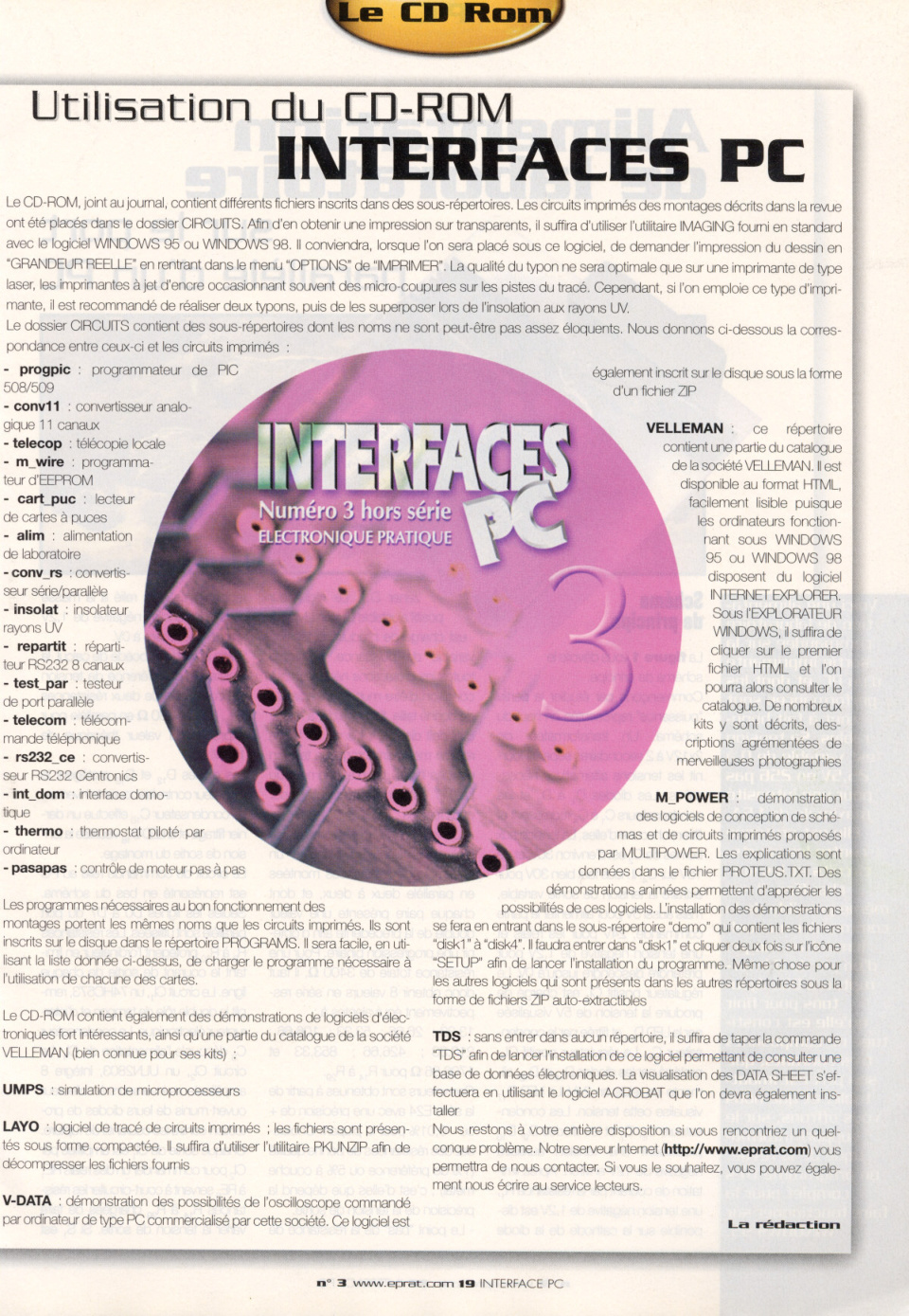 Première page de interfacepc numero003