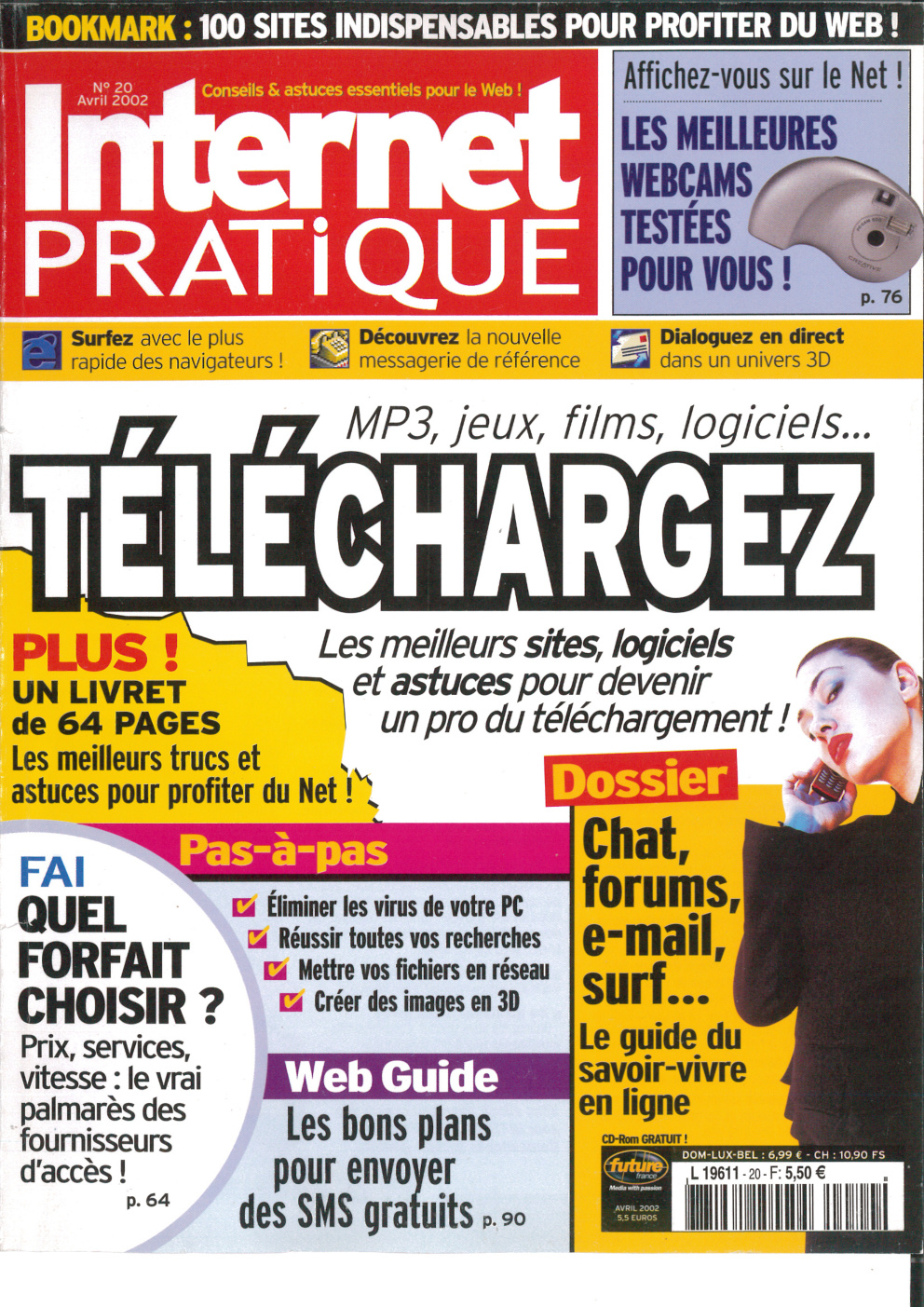 Première page de internetpratique numero020