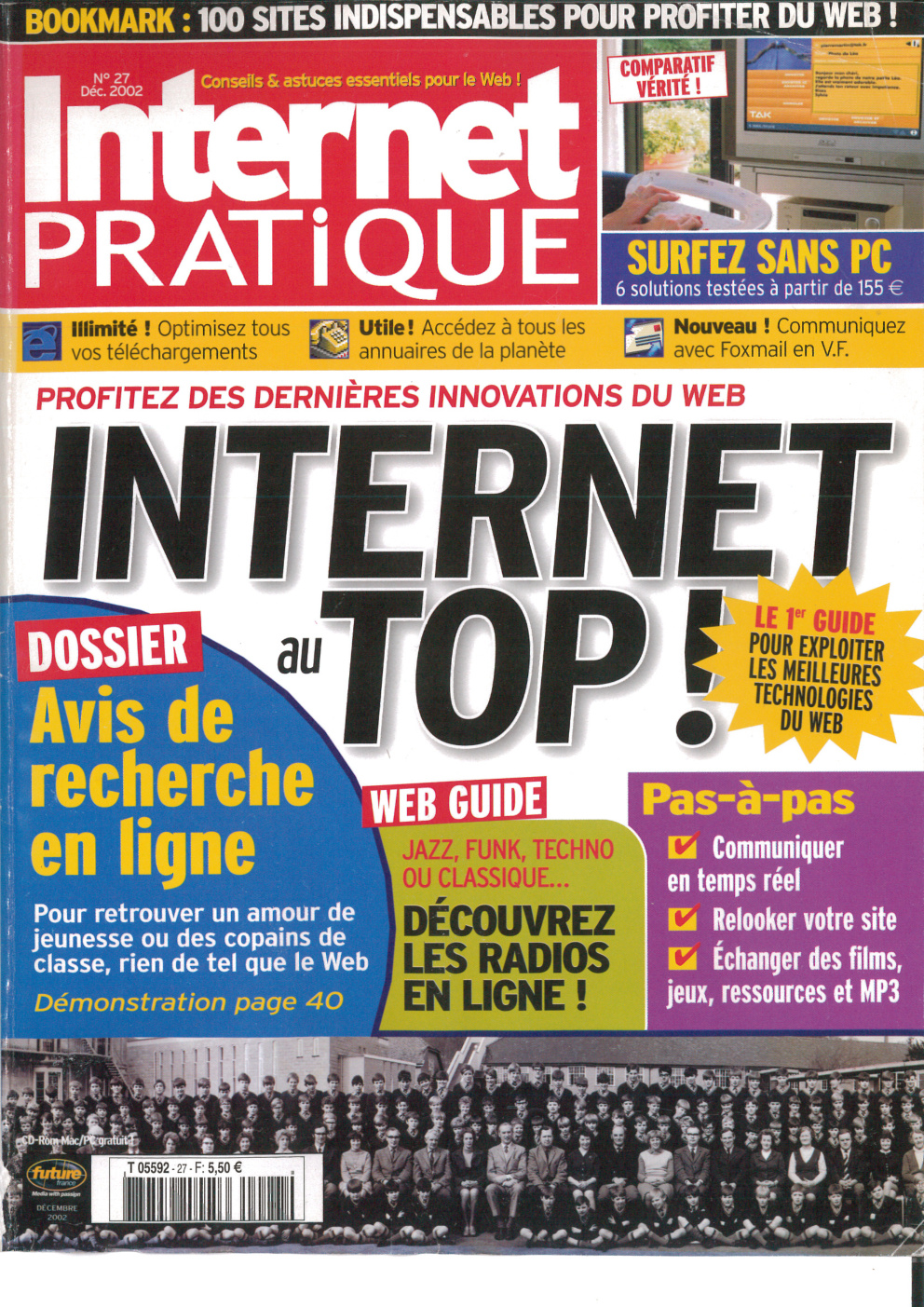 Première page de internetpratique numero027