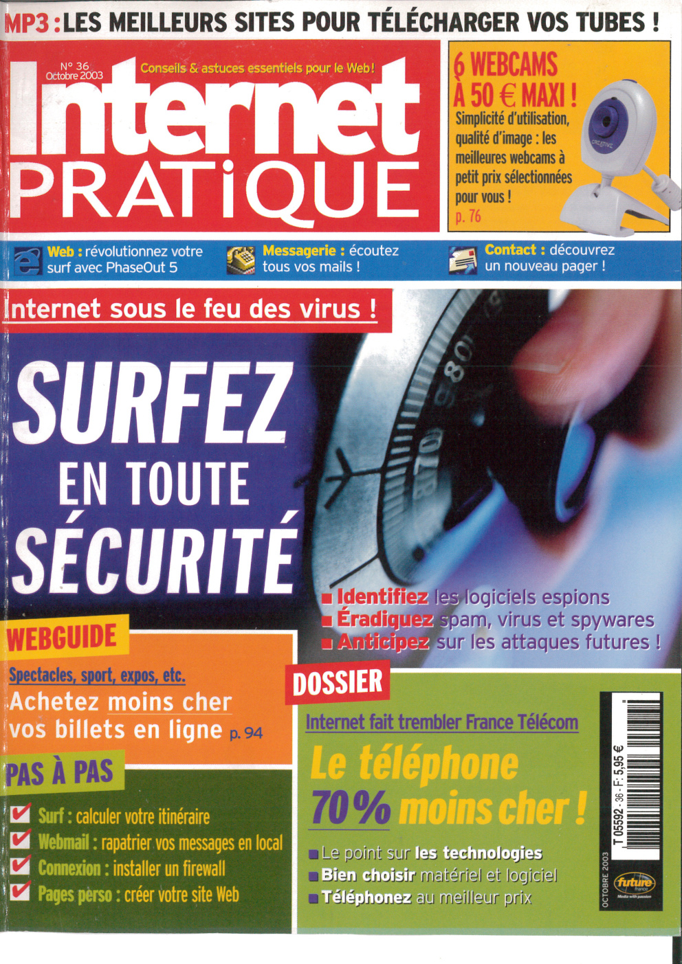 Première page de internetpratique numero036