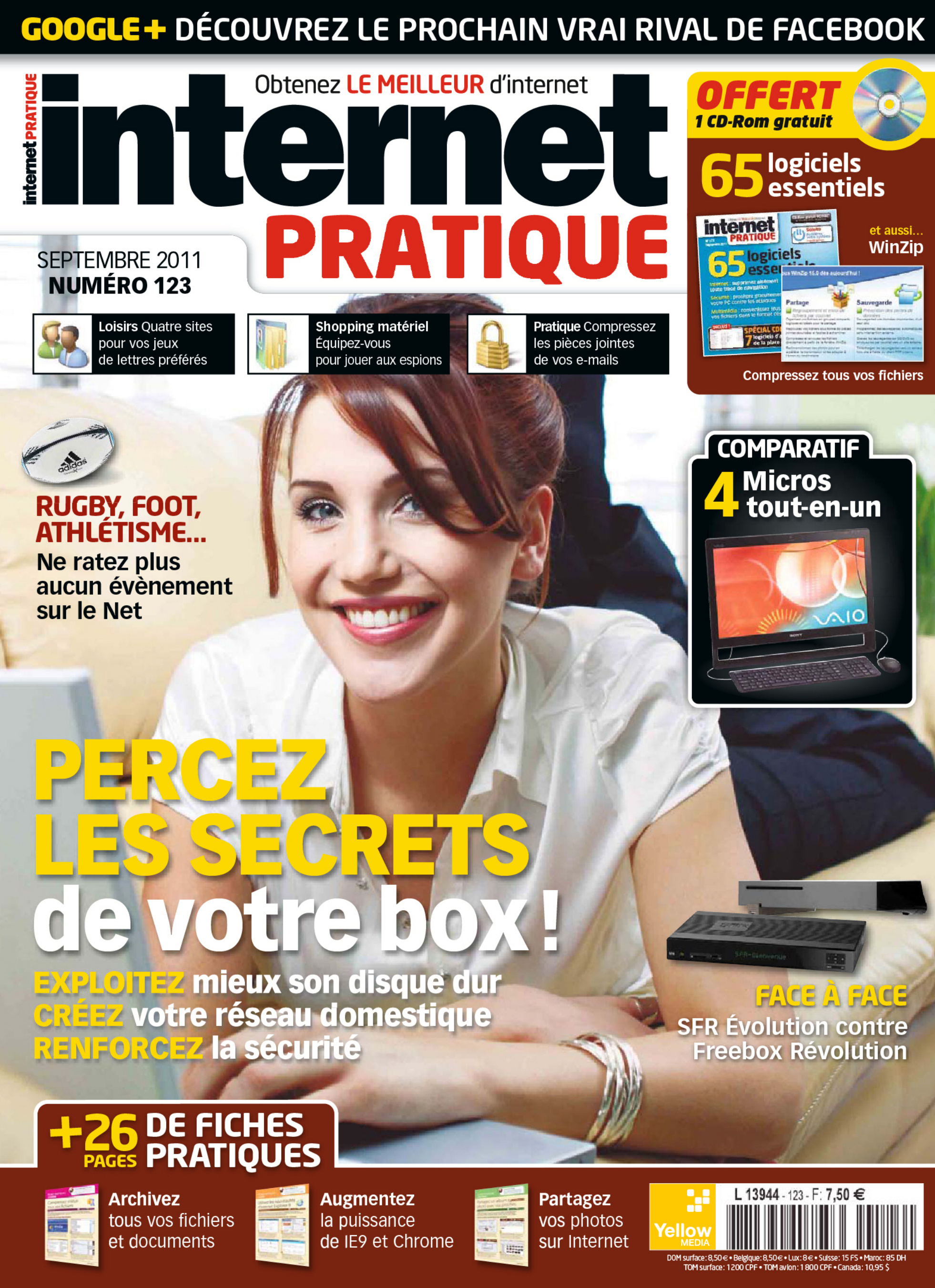 Première page de internetpratique numero123