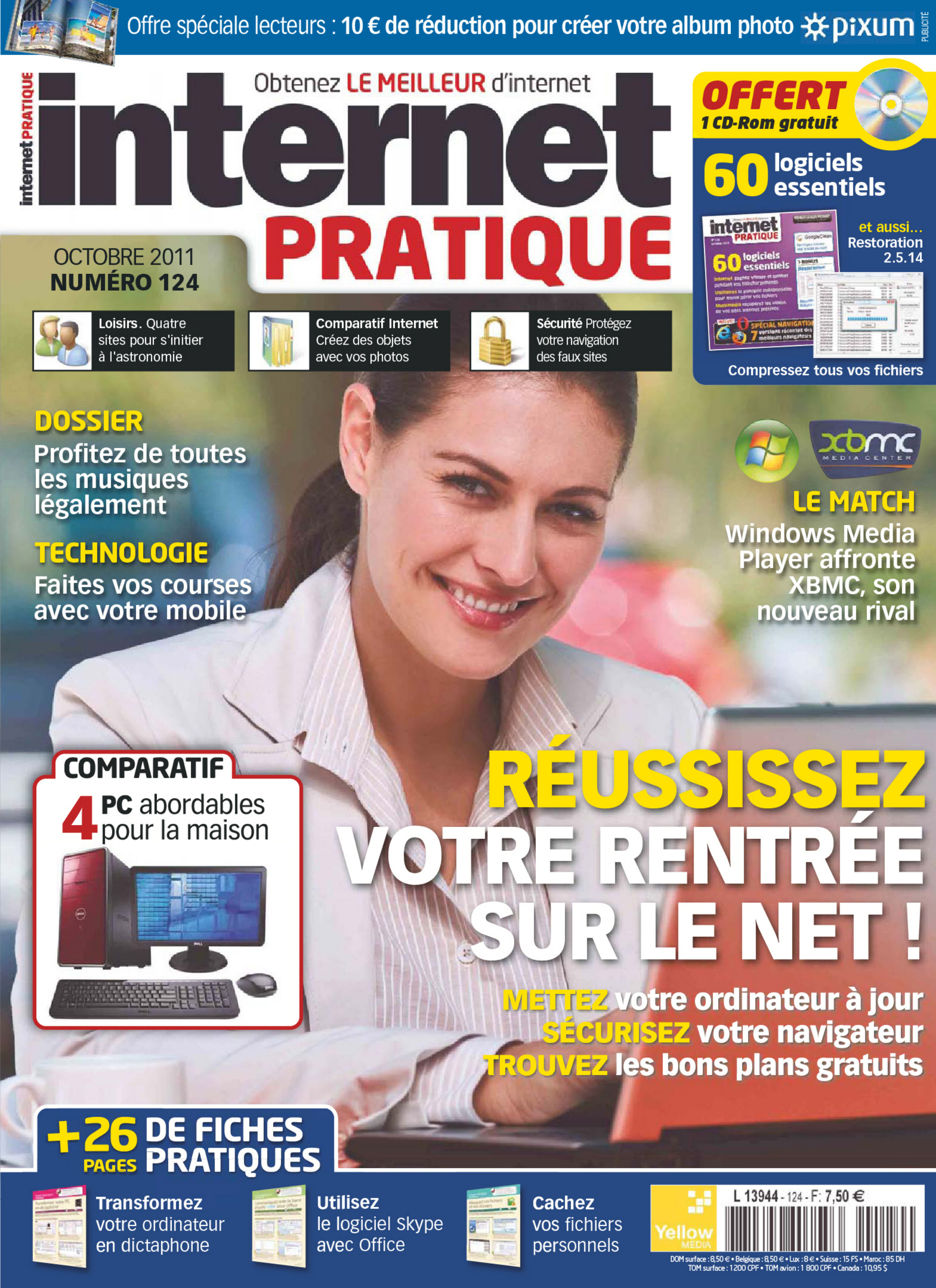 Première page de internetpratique numero124