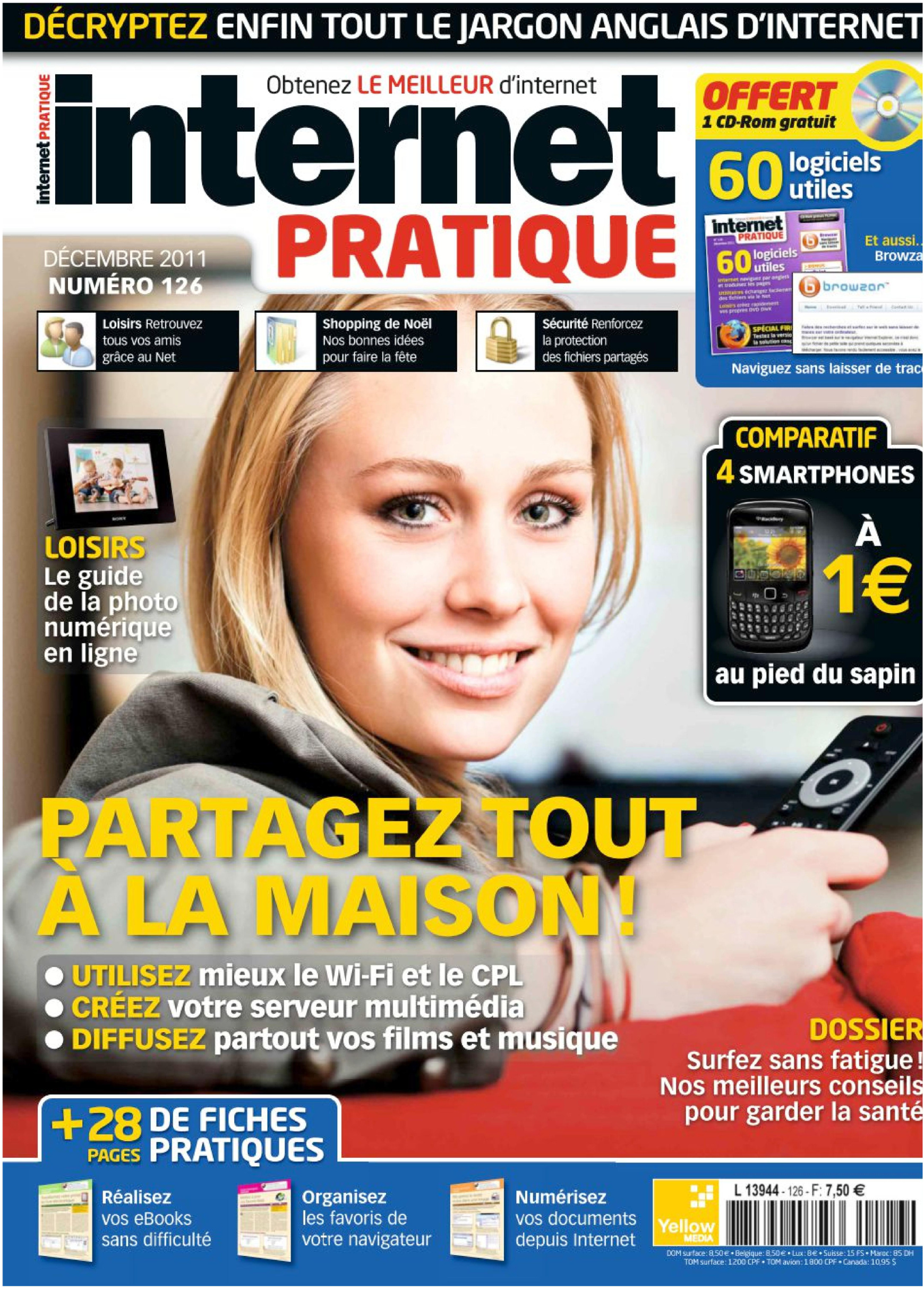 Première page de internetpratique numero126