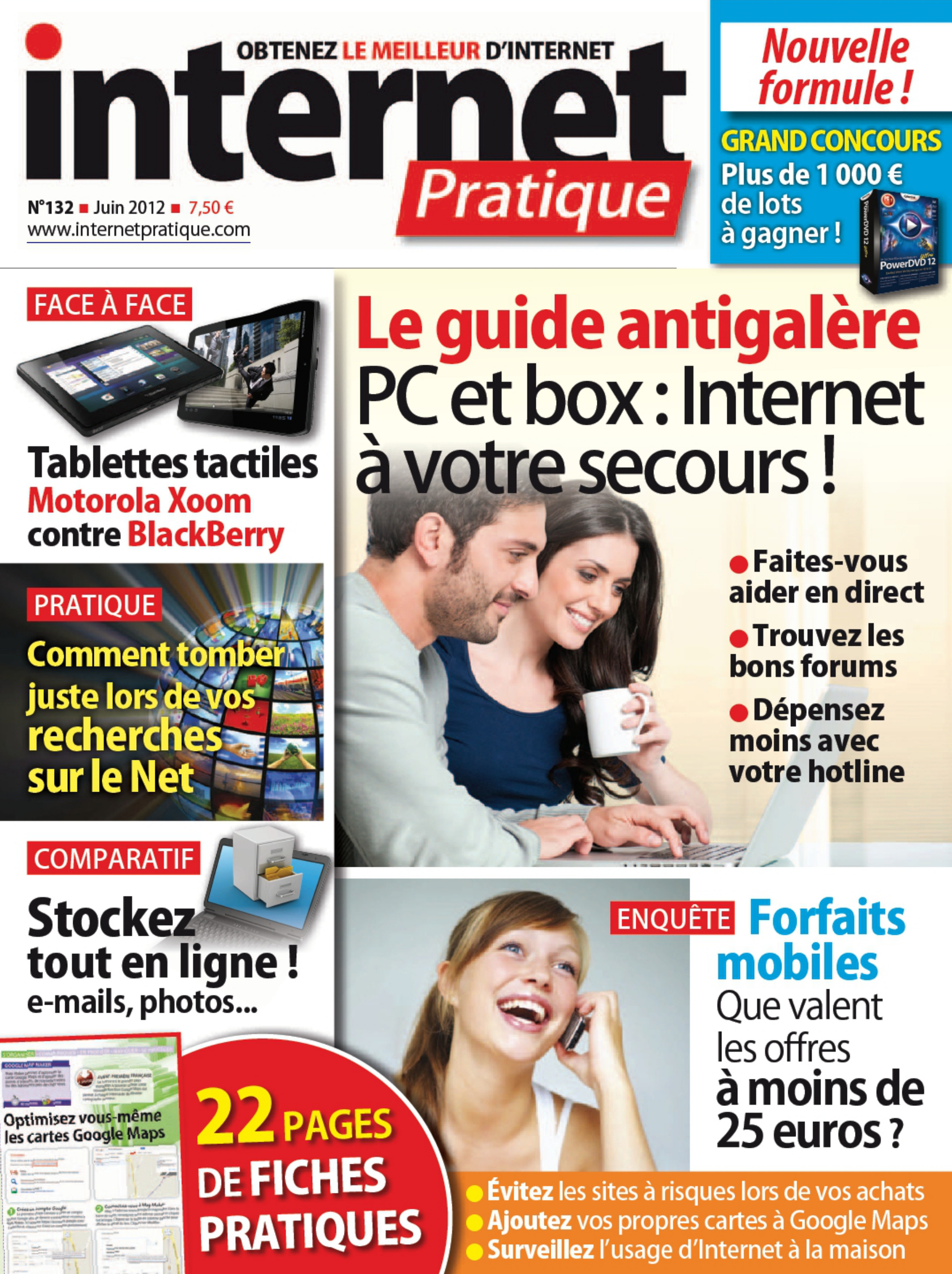 Première page de internetpratique numero132