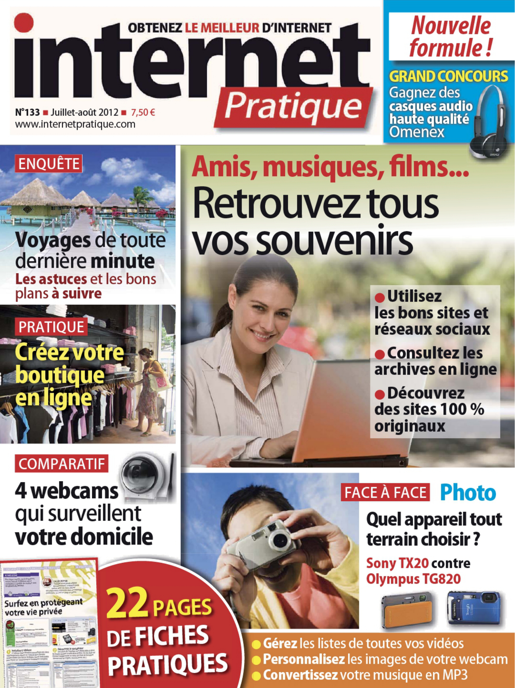 Première page de internetpratique numero133