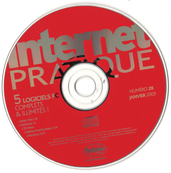 Première page de internetpratique numerocd28