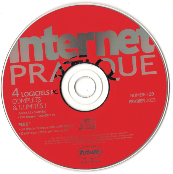 Première page de internetpratique numerocd29