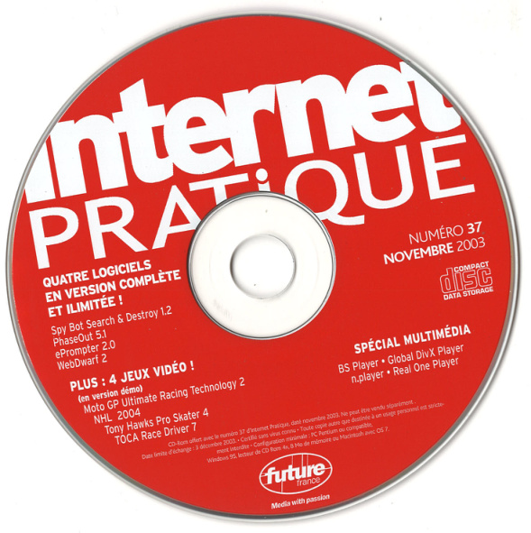 Première page de internetpratique numerocd37