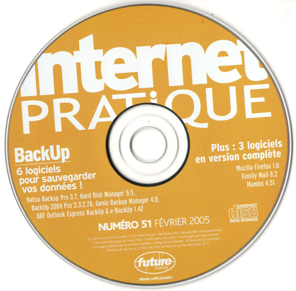 Première page de internetpratique numerocd51