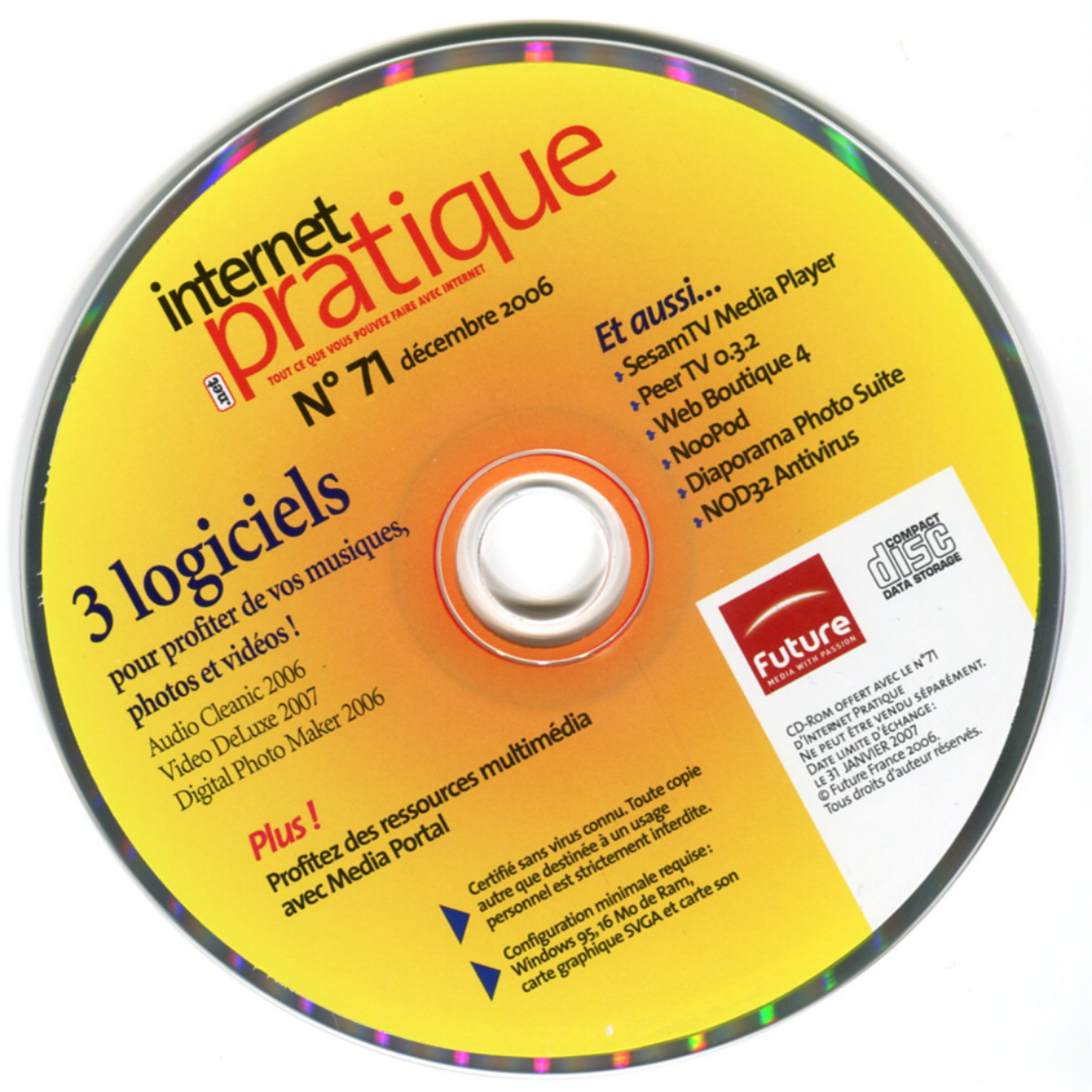 Première page de internetpratique numerocd71