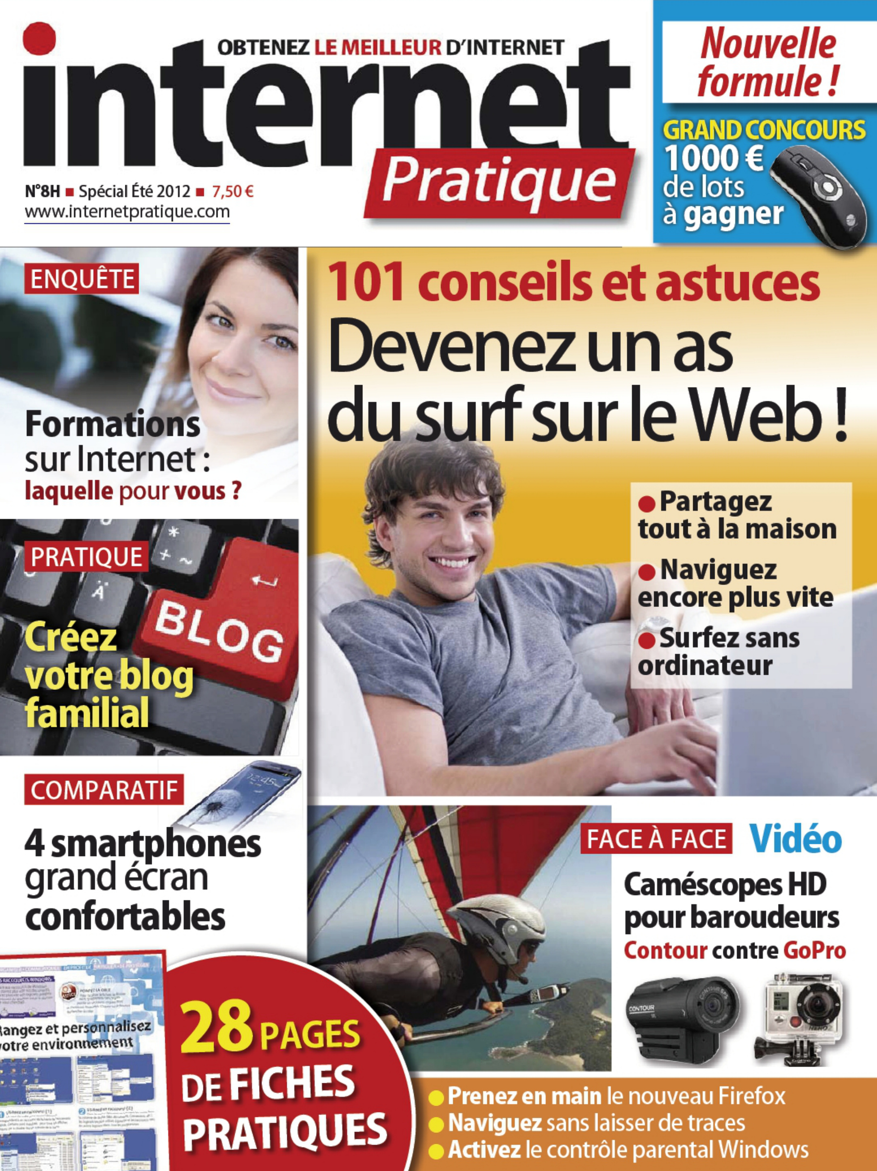Première page de internetpratique numerohs08