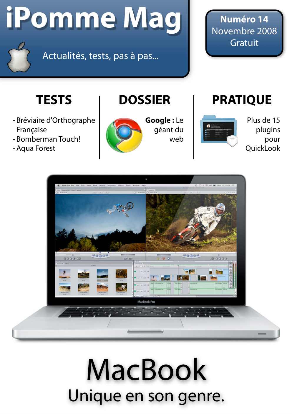 Première page de ipomme numero14