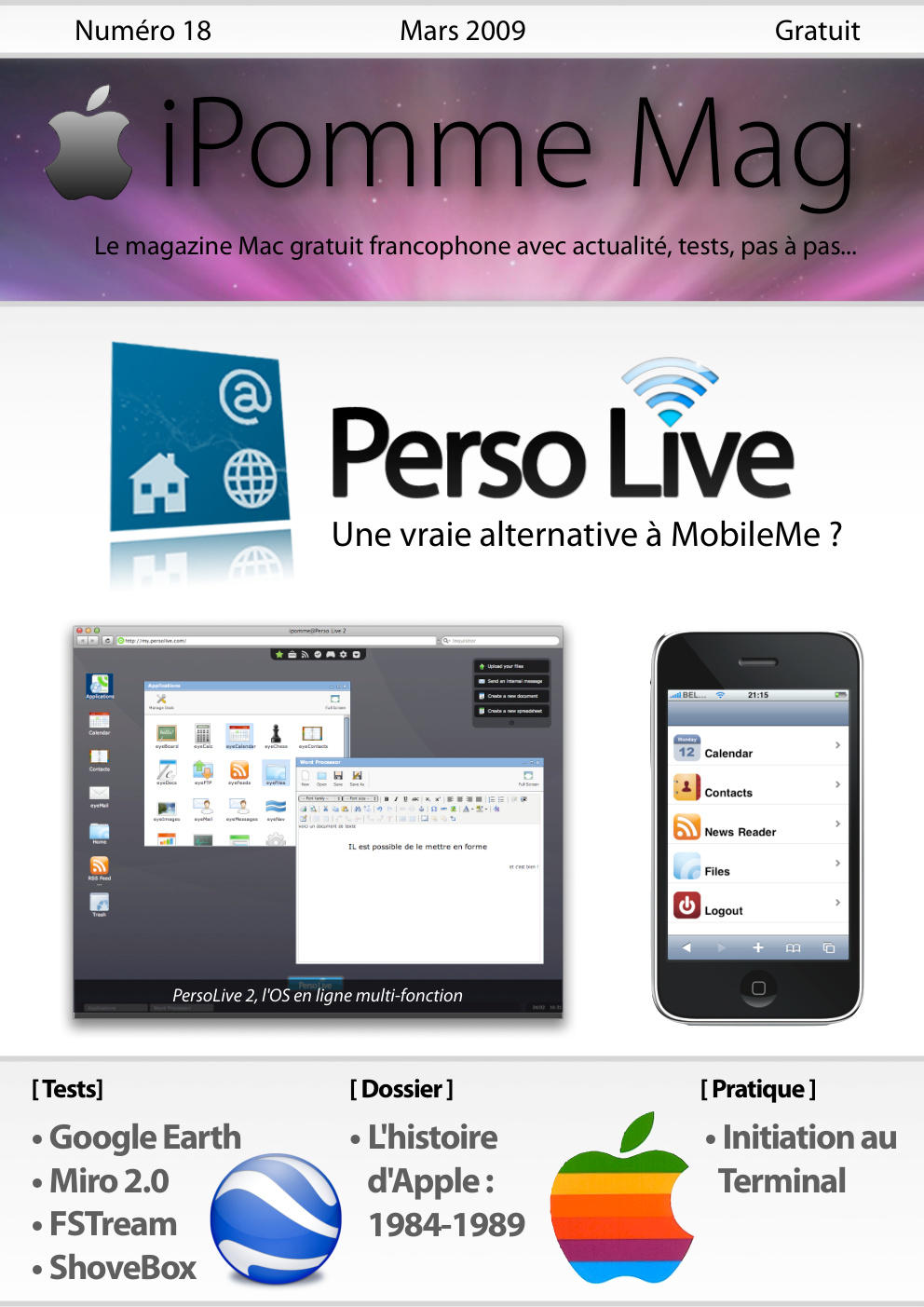 Première page de ipomme numero18