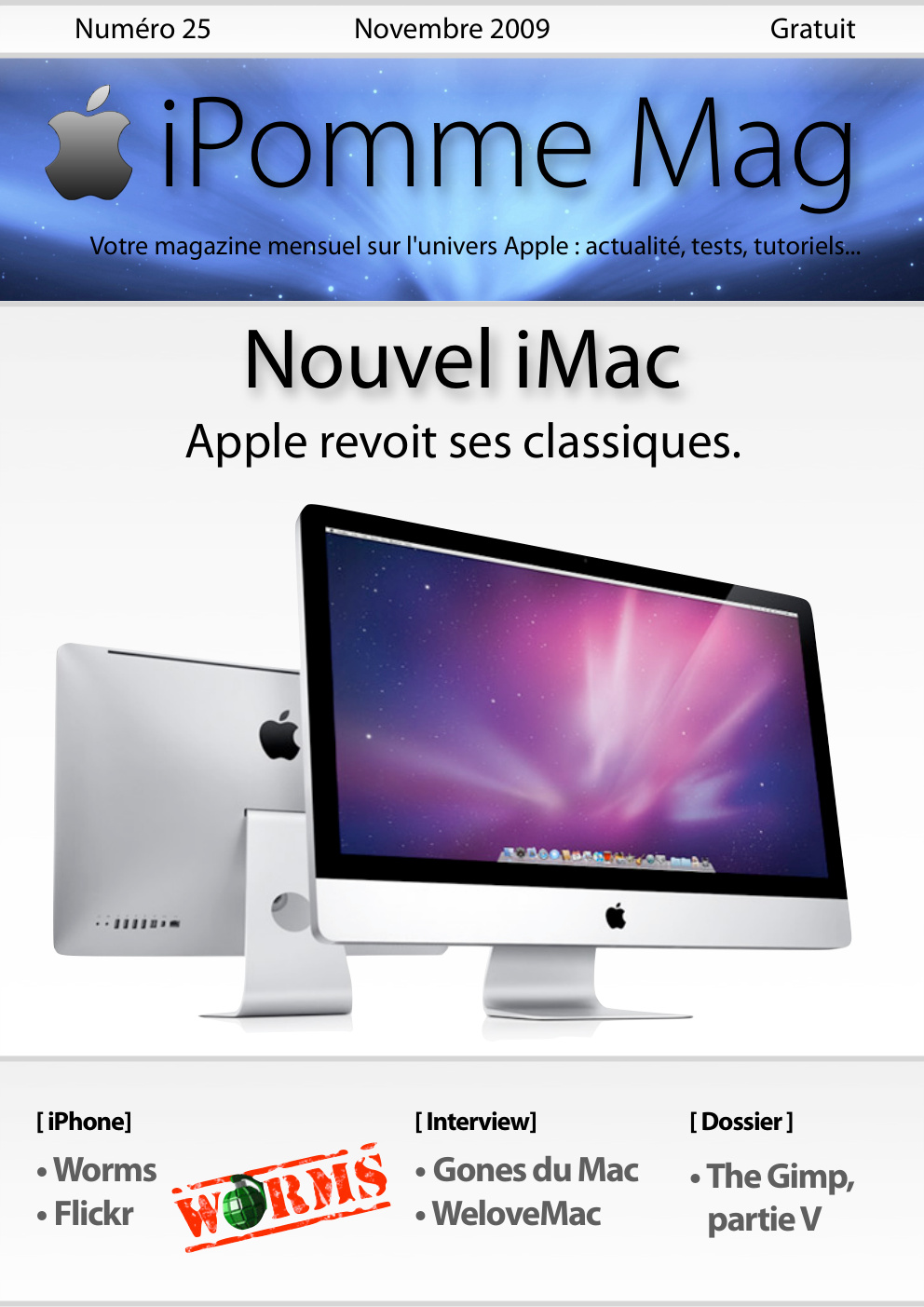 Première page de ipomme numero25