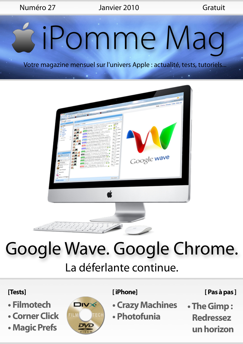 Première page de ipomme numero27