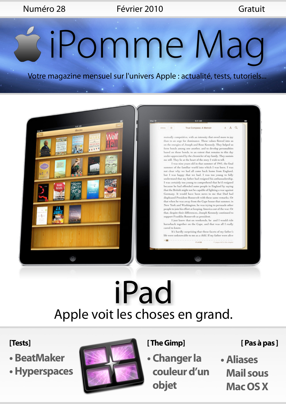 Première page de ipomme numero28