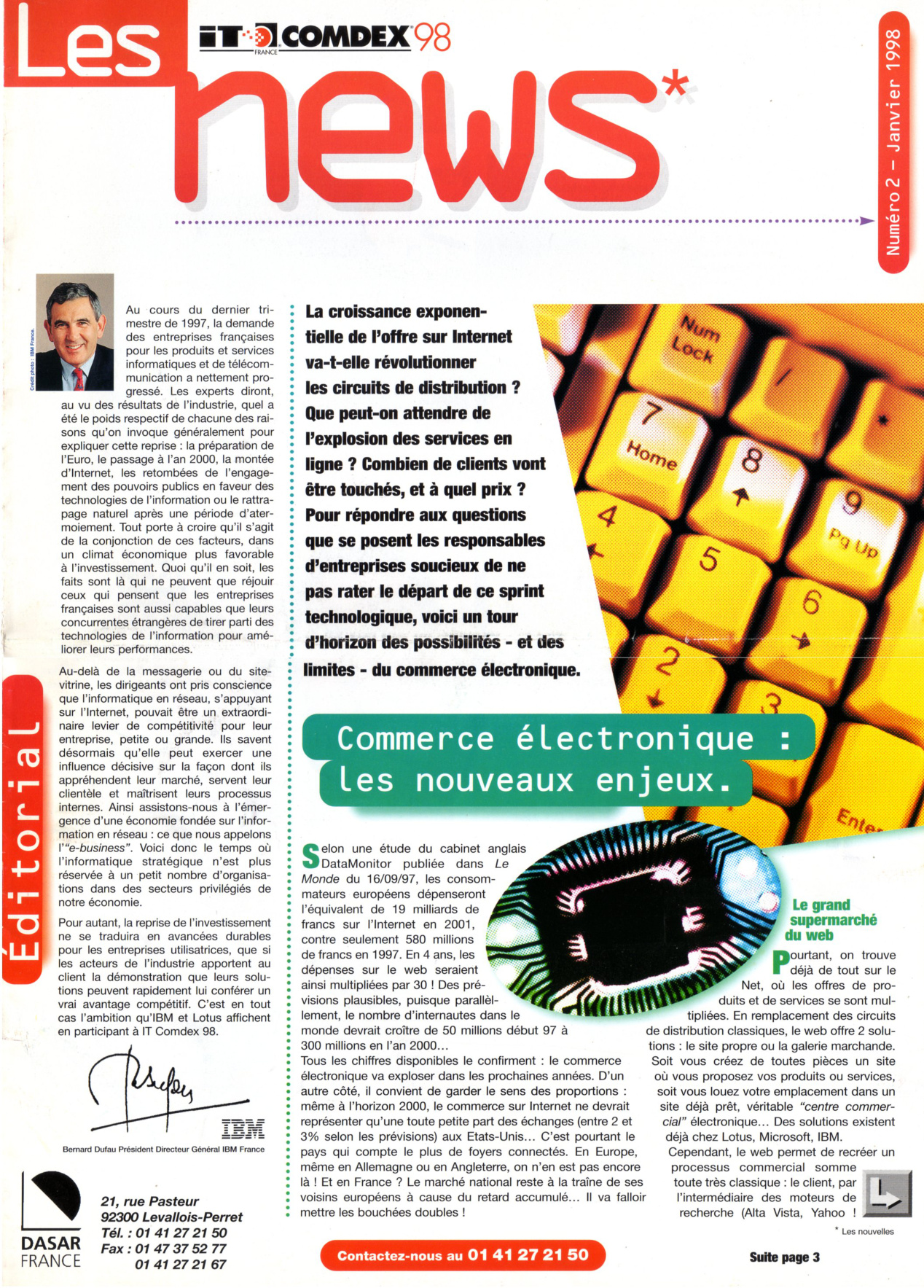 Première page de itcomdex98 numero02