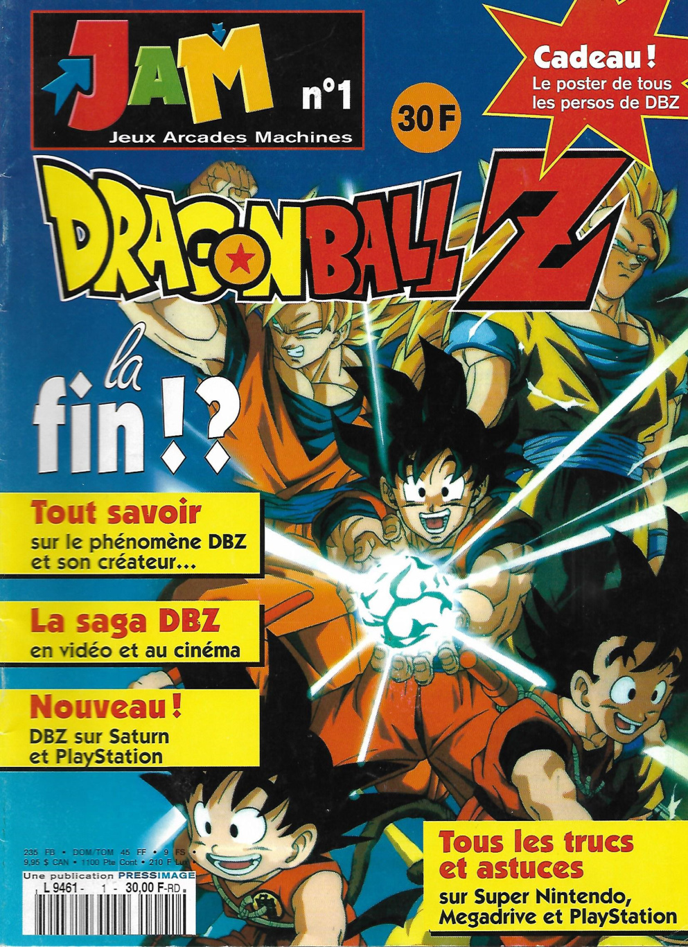 Première page de jam numero01
