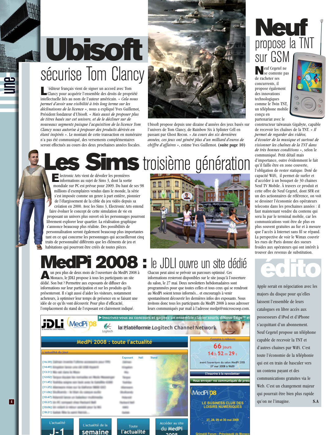 Première page de jdli numero124 03