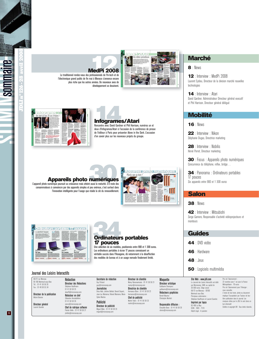 Première page de jdli numero126 05