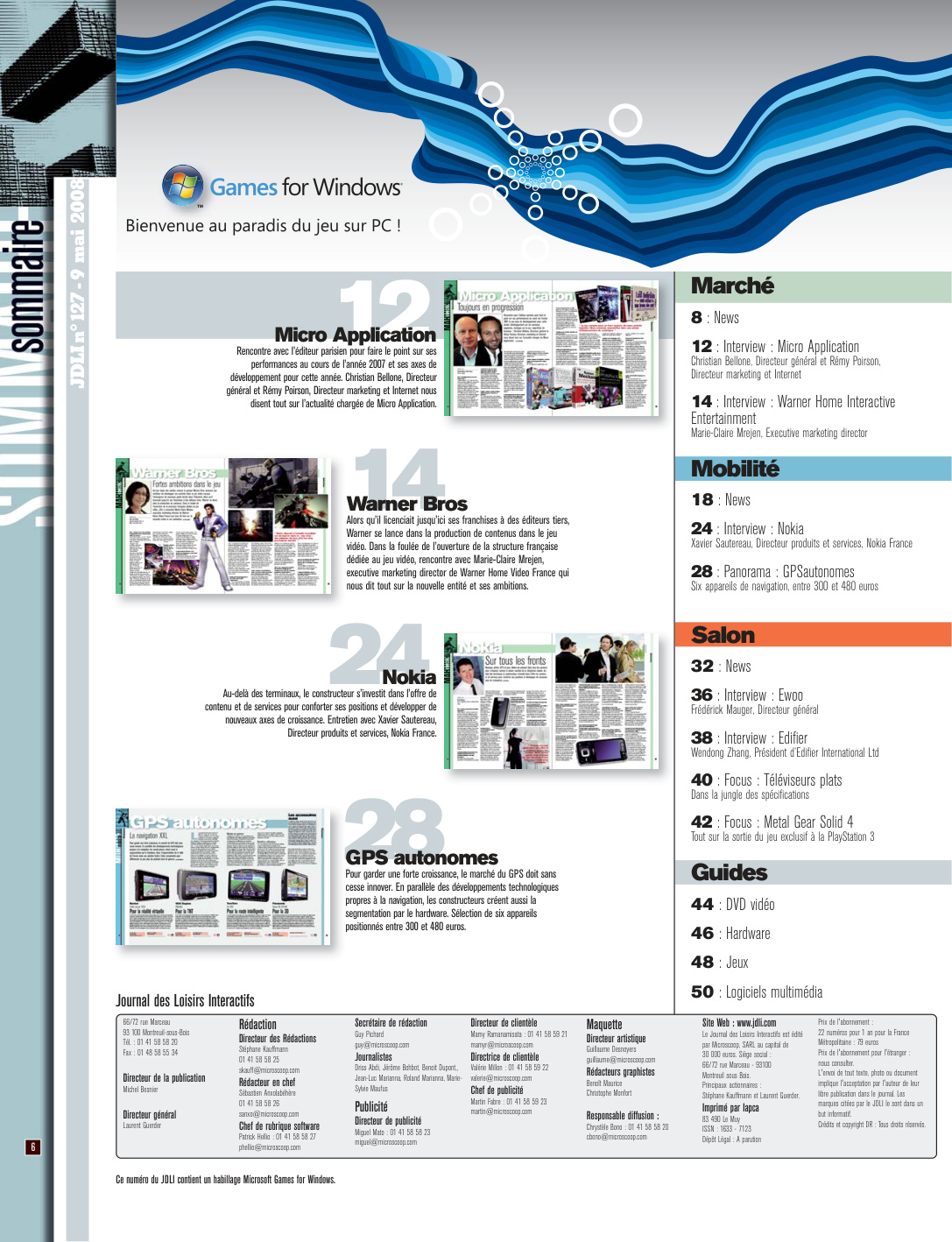 Première page de jdli numero127 05