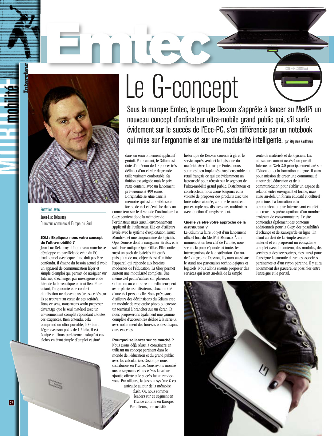 Première page de jdli numero129 19