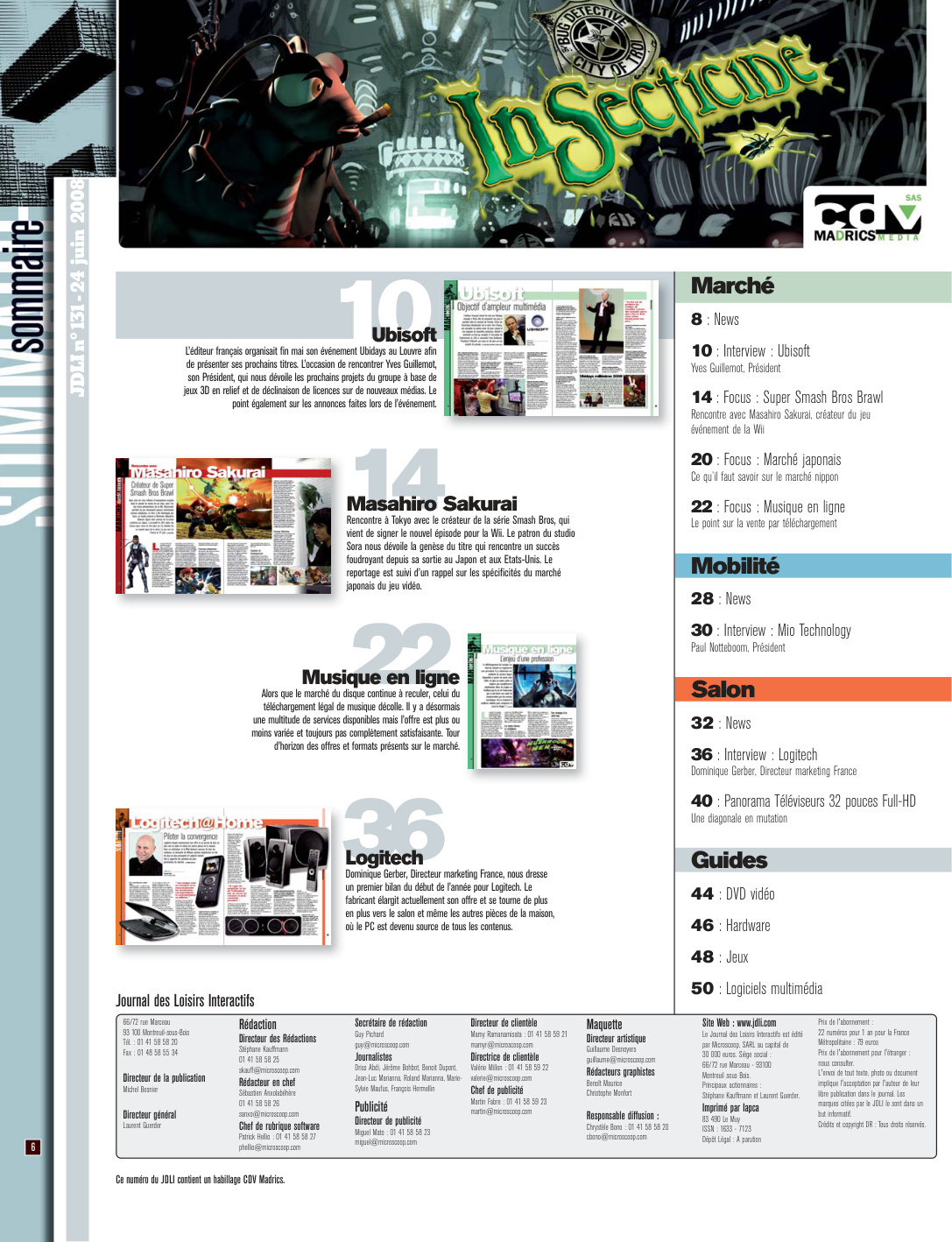 Première page de jdli numero131 05