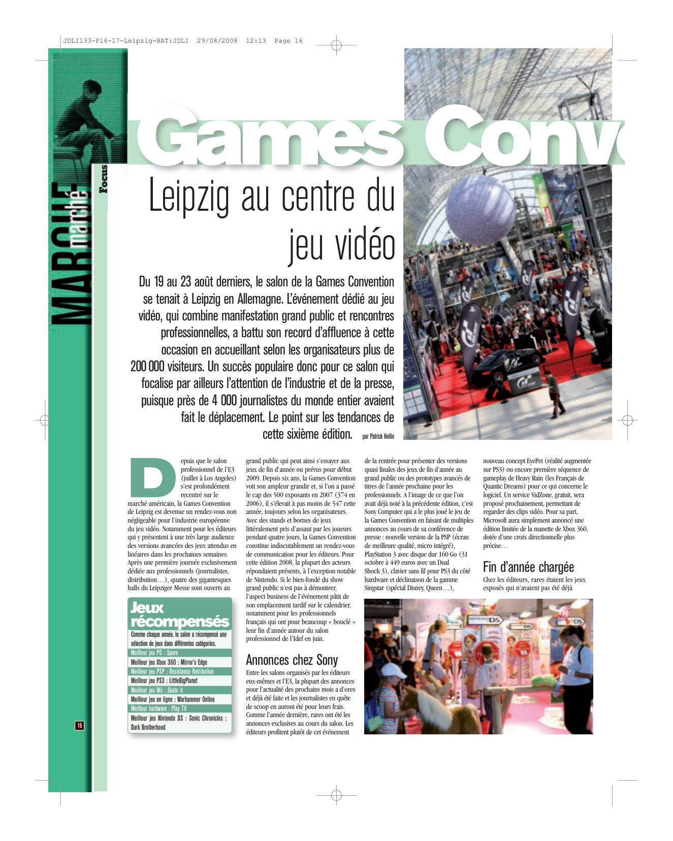 Première page de jdli numero133 10