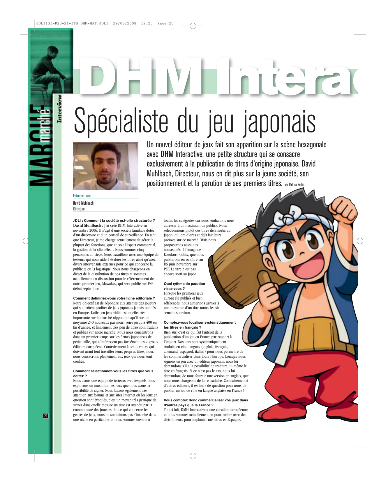 Première page de jdli numero133 13