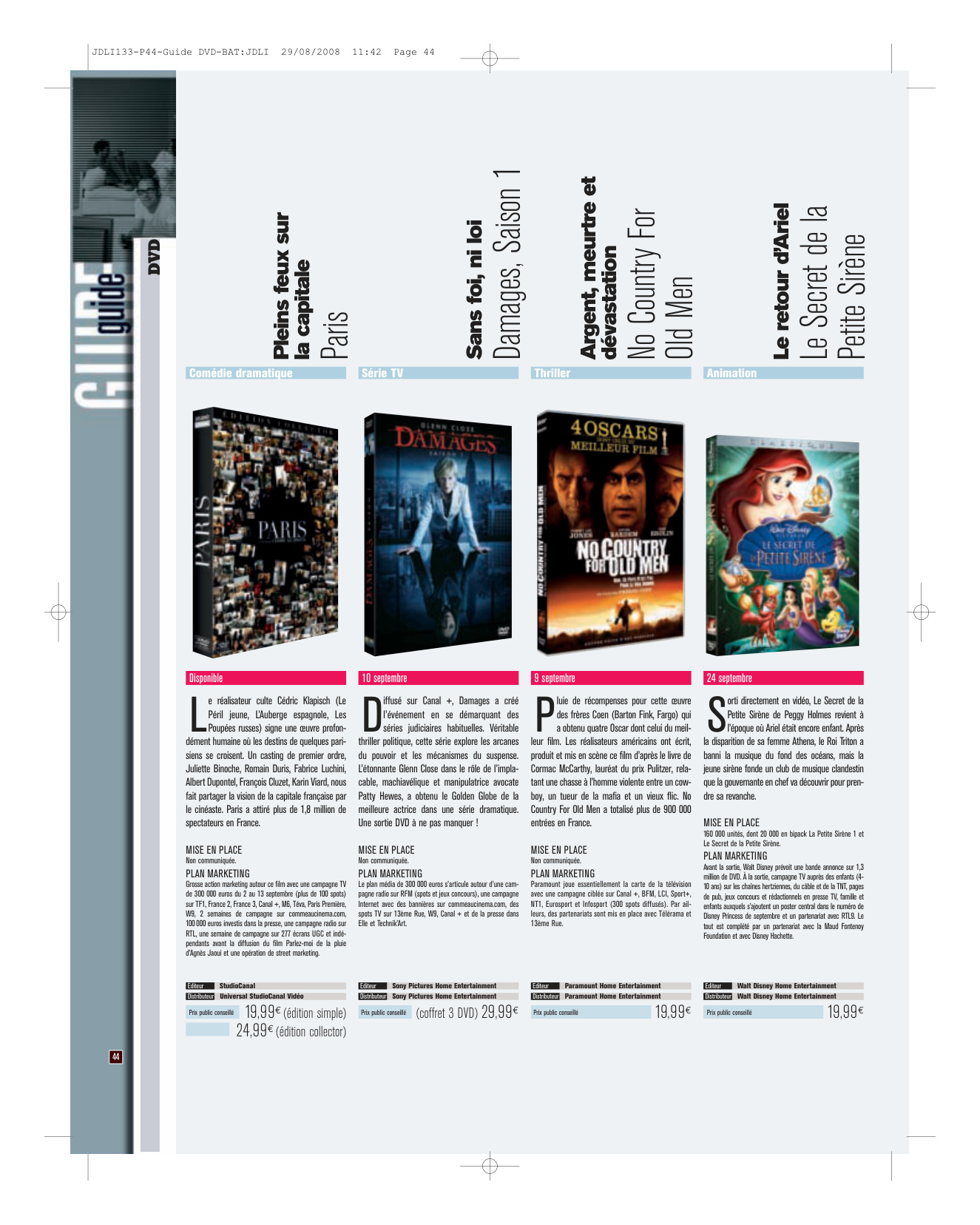 Première page de jdli numero133 25