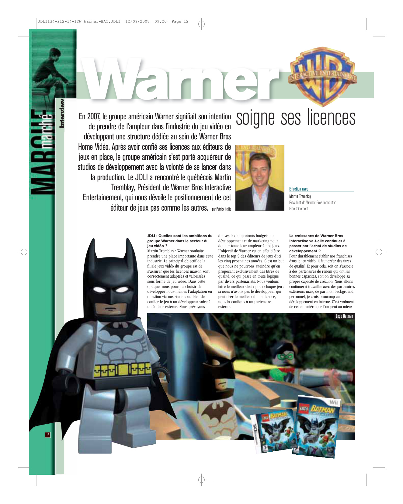 Première page de jdli numero134 09